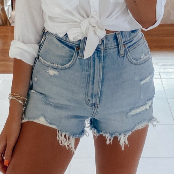 Abercrombie high rise mom short size 27/4 - Picture 1 of 6